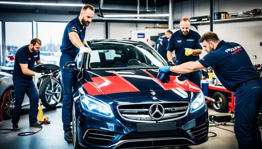 kompleksowe wsparcie w procesie naprawy auta po wypadku - motoexpert berlin