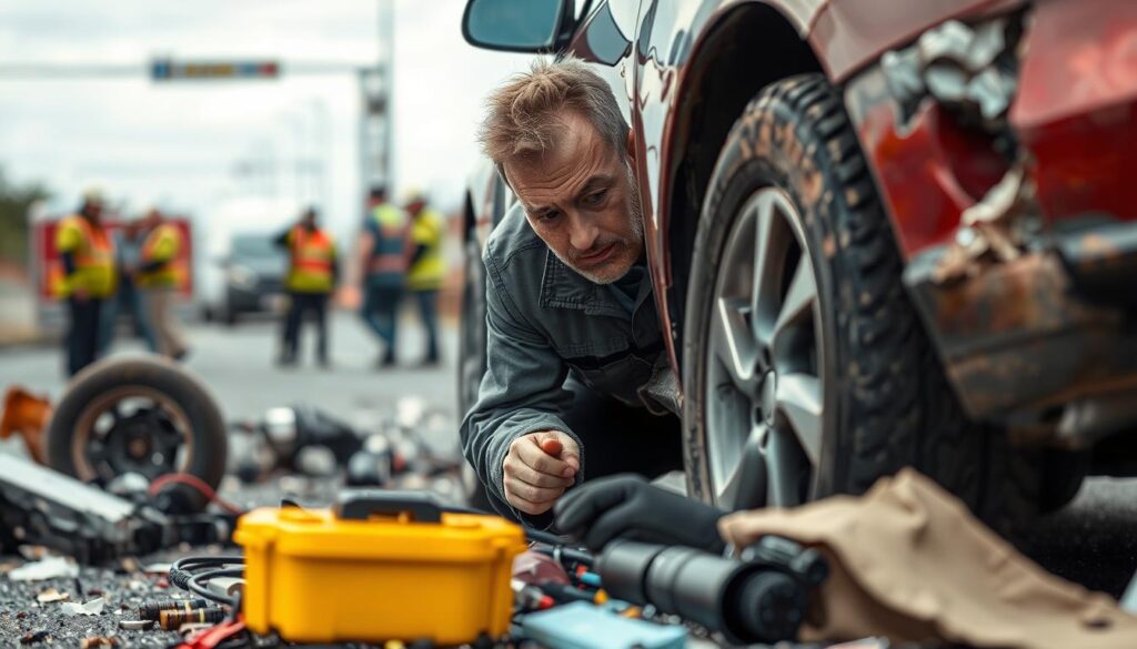 rzeczoznawca samochodowy motoexpert pomaga po wypadku